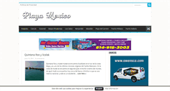 Desktop Screenshot of playasmexico.net